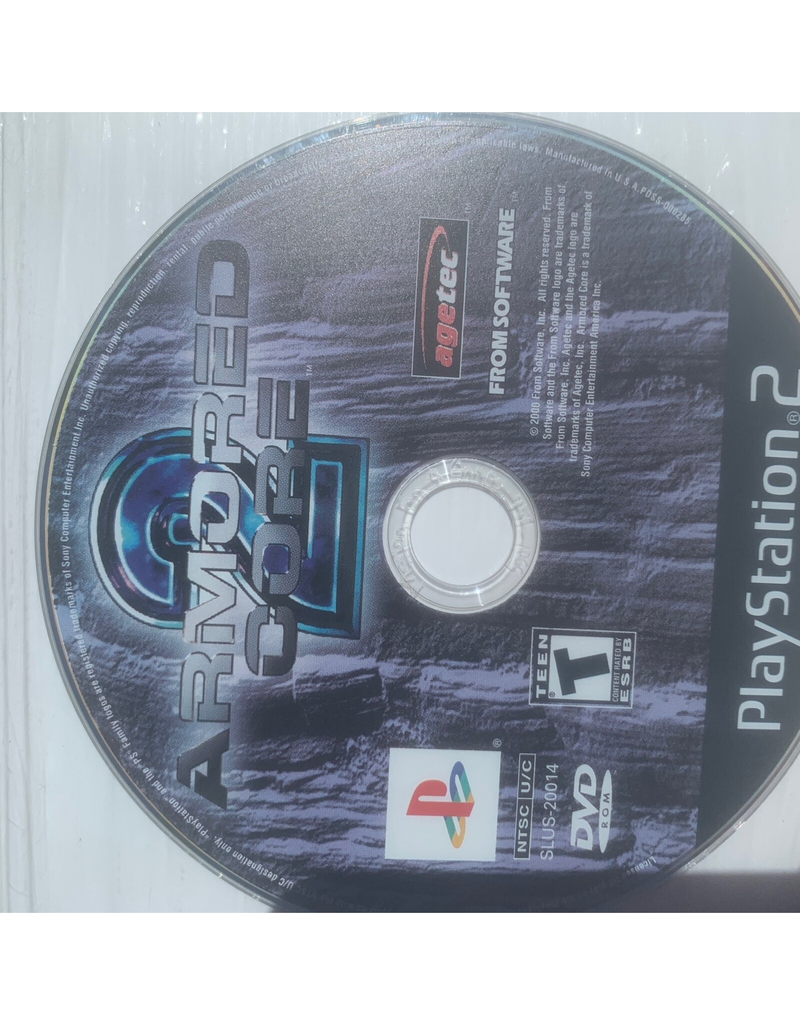 agetec Armored Core Used CIB ps2 Game