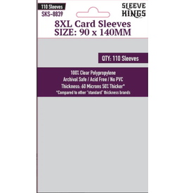 Sleeve King 8XL Game Card Sleeves (90x140mm) 110 Pack, 60 Micron, SKS-8839