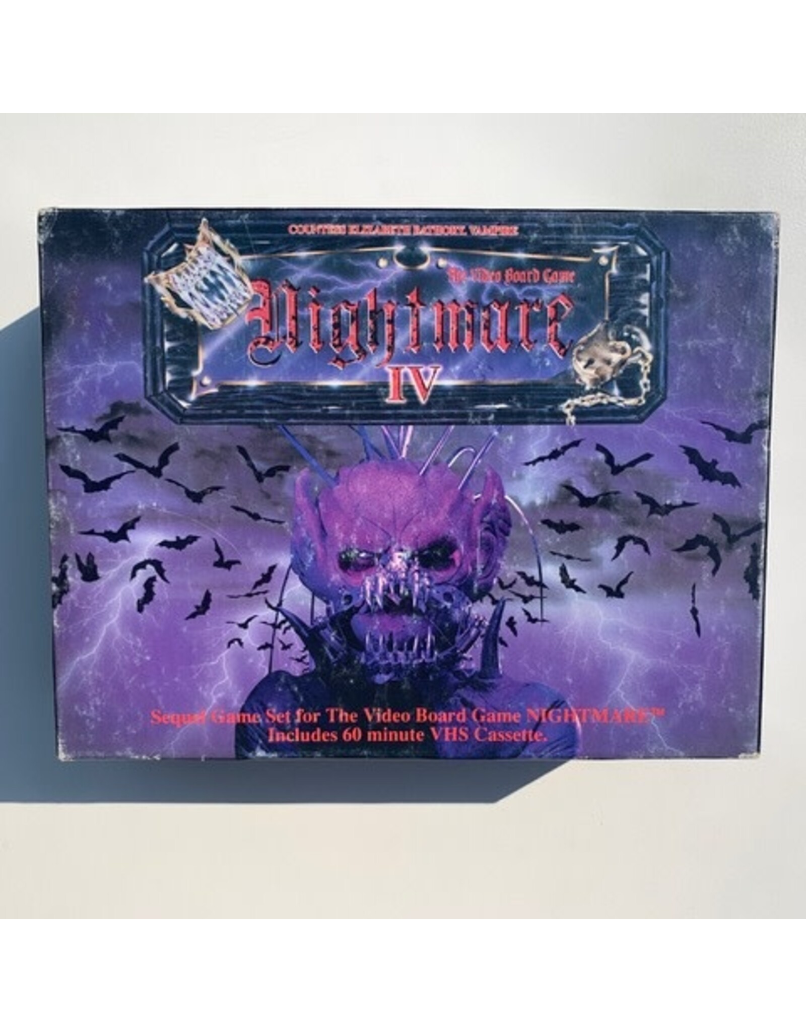 Cheiftain Products Nightmare IV (1993) (used) (missing Stickers) Board Game