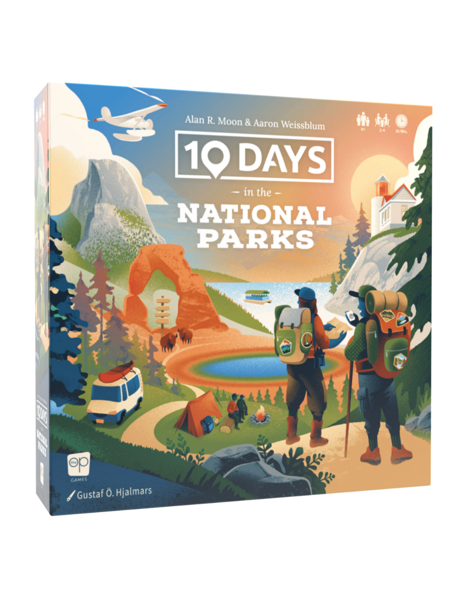 the op games 10 Days in the National Parks (2025) (Open+Sleeved) Mayday MDG 7075 Premium Sleeves Pre order Nov 16