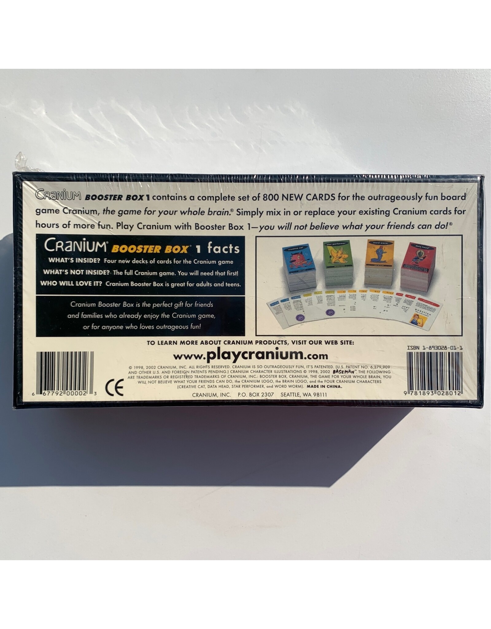 Cranium Inc. Cranium Booster Box 1 (1999) (NIS) (Expansion)
