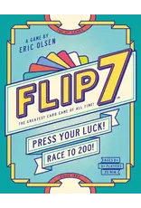 the op games Flip 7 (2024) NIS Board Game + Standard Card Game Card Sleeves 100 pack (63.5x88mm)  MDG-7041