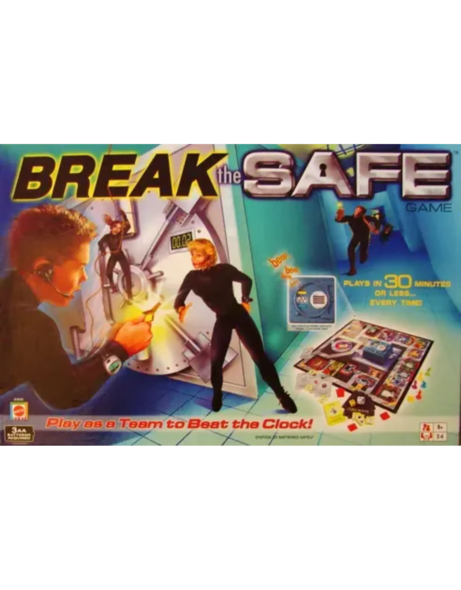 Mattel Break the Safe (2003) (used) (safe has not been tested)