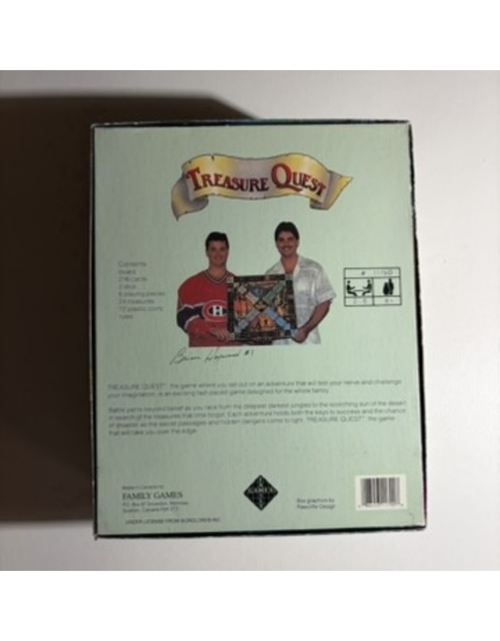 Board Lords Treasure Quest (1986)