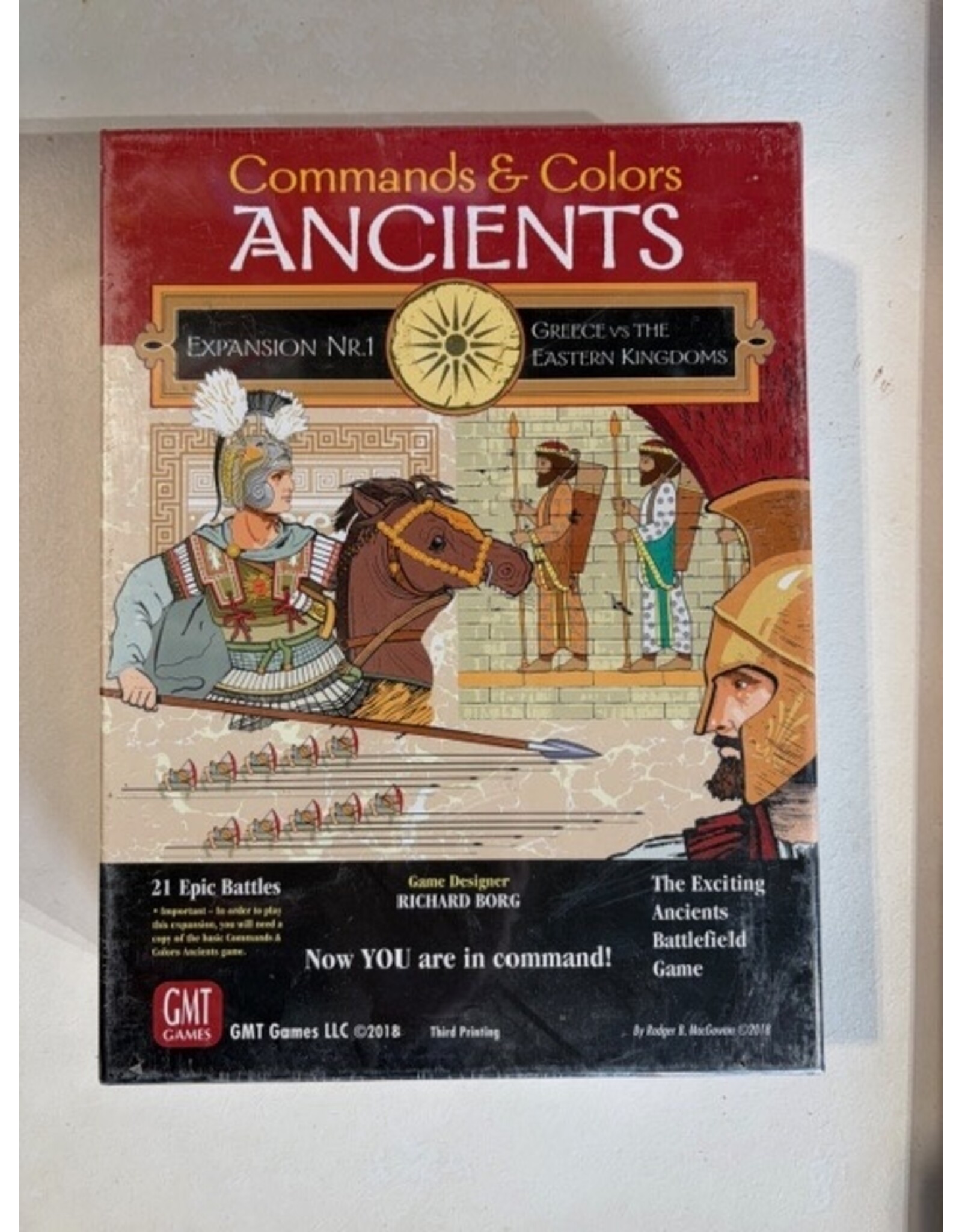 GMT Games Command and Colors Ancient Bundle (NIS) Base + expansion 1,2+3, and 6.