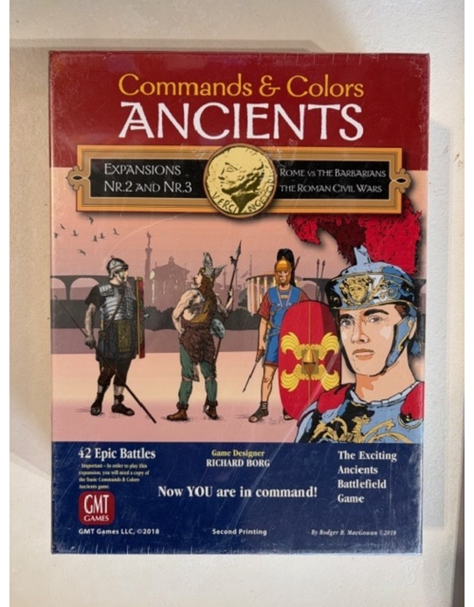 GMT Games Command and Colors Ancient Bundle (NIS) Base + expansion 1,2+3, and 6.