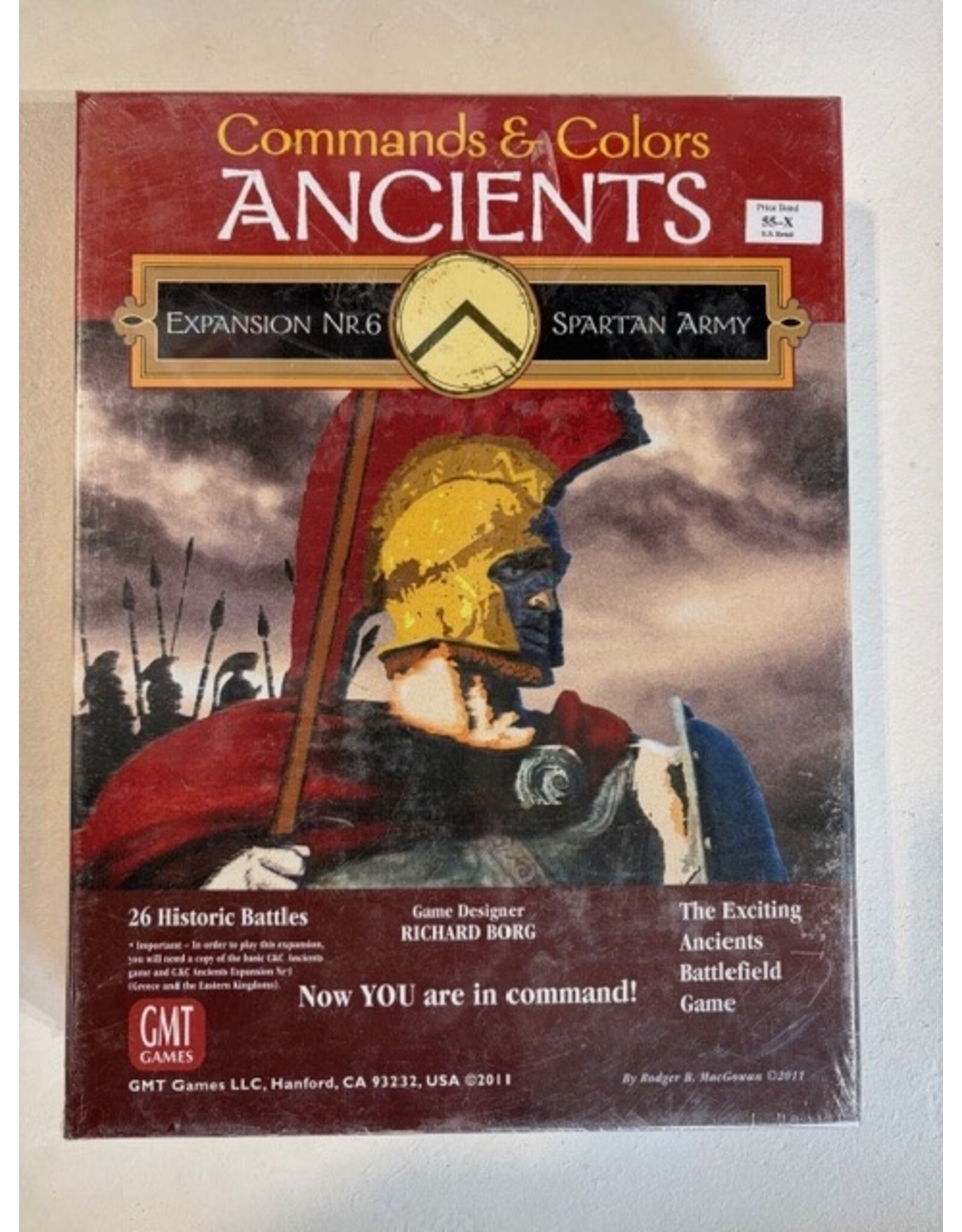 GMT Games Command and Colors Ancient Bundle (NIS) Base + expansion 1,2+3, and 6.