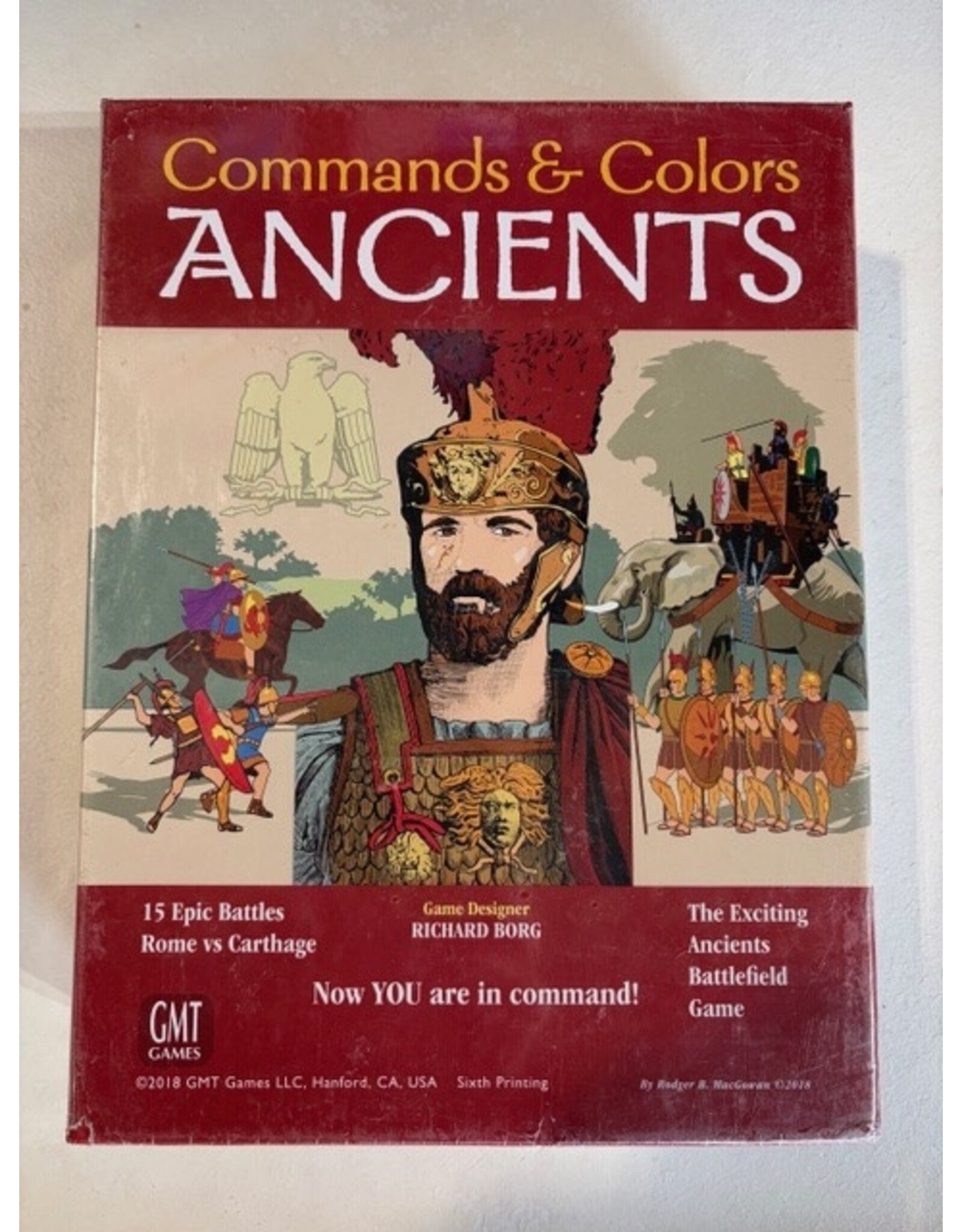 GMT Games Command and Colors Ancient Bundle (NIS) Base + expansion 1,2+3, and 6.