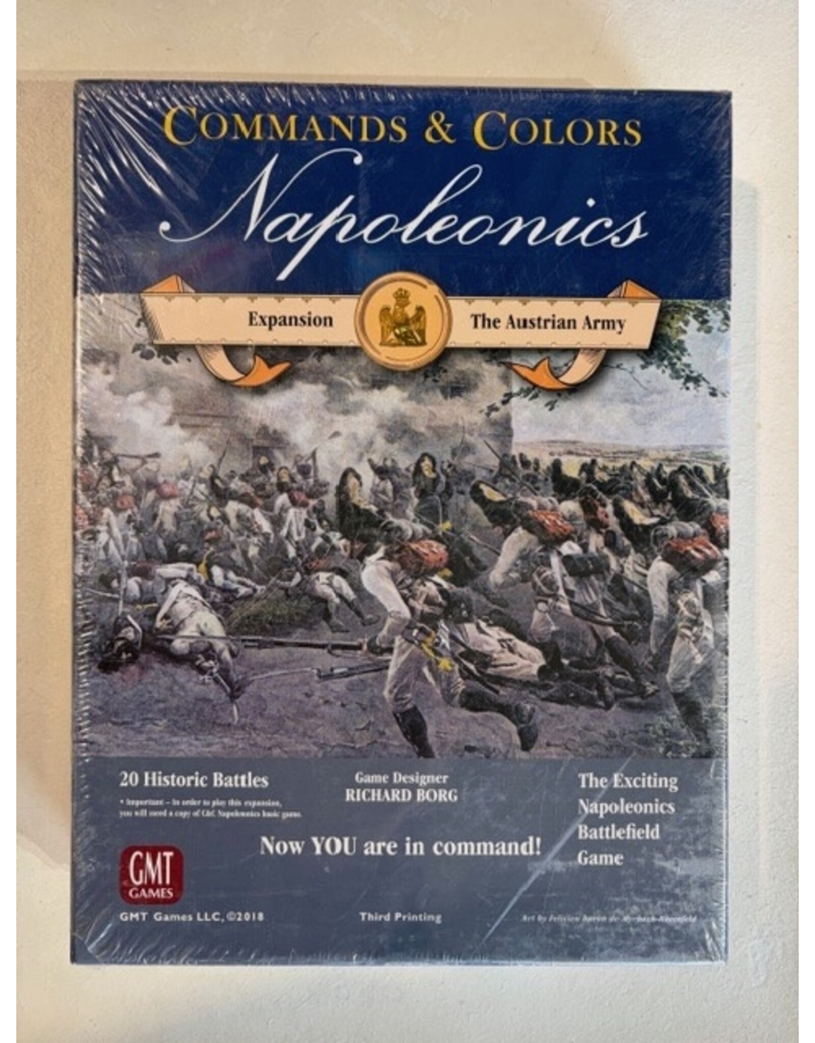 GMT Games Command and Colors Napoleonics Bundle (Base, + expansion #2,3,4,5 and 6) (Base game open + expansion NIS)