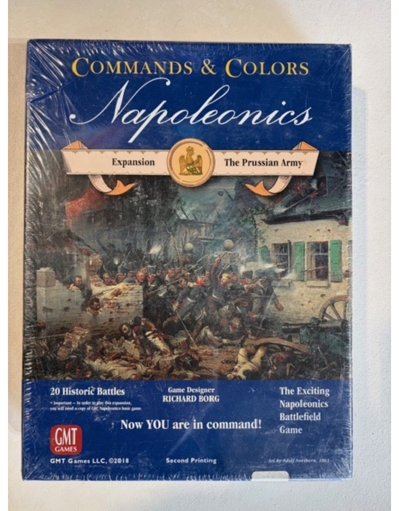 GMT Games Command and Colors Napoleonics Bundle (Base, + expansion #2,3,4,5 and 6) (Base game open + expansion NIS)