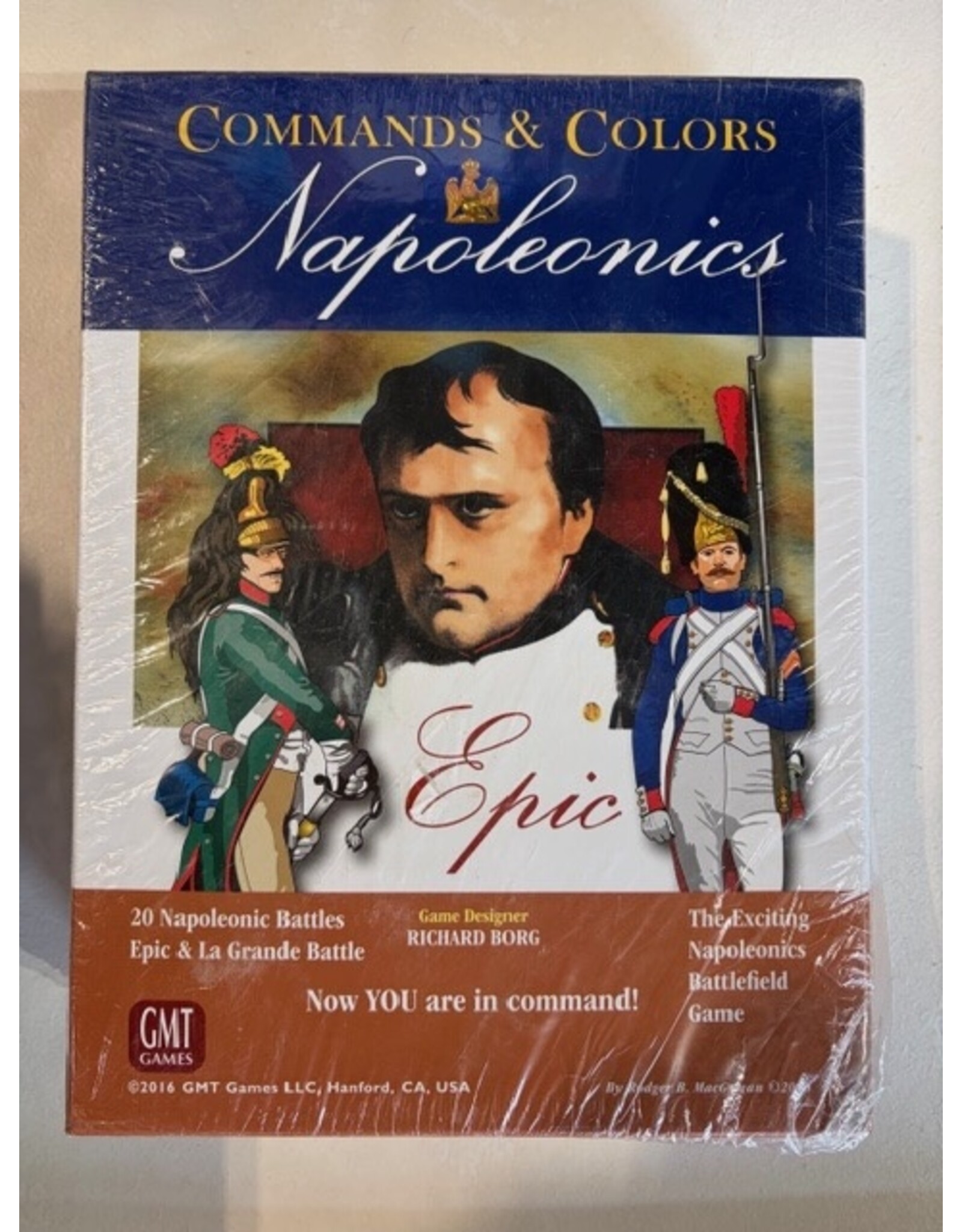 GMT Games Command and Colors Napoleonics Bundle (Base, + expansion #2,3,4,5 and 6) (Base game open + expansion NIS)