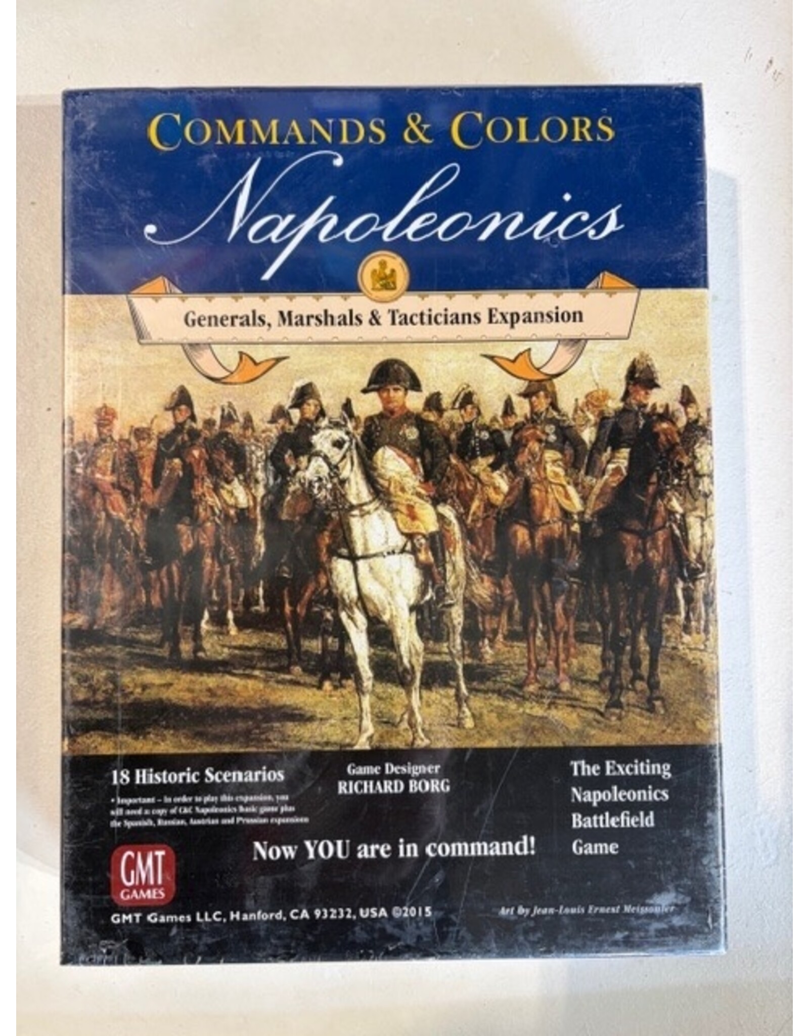 GMT Games Command and Colors Napoleonics Bundle (Base, + expansion #2,3,4,5 and 6) (Base game open + expansion NIS)