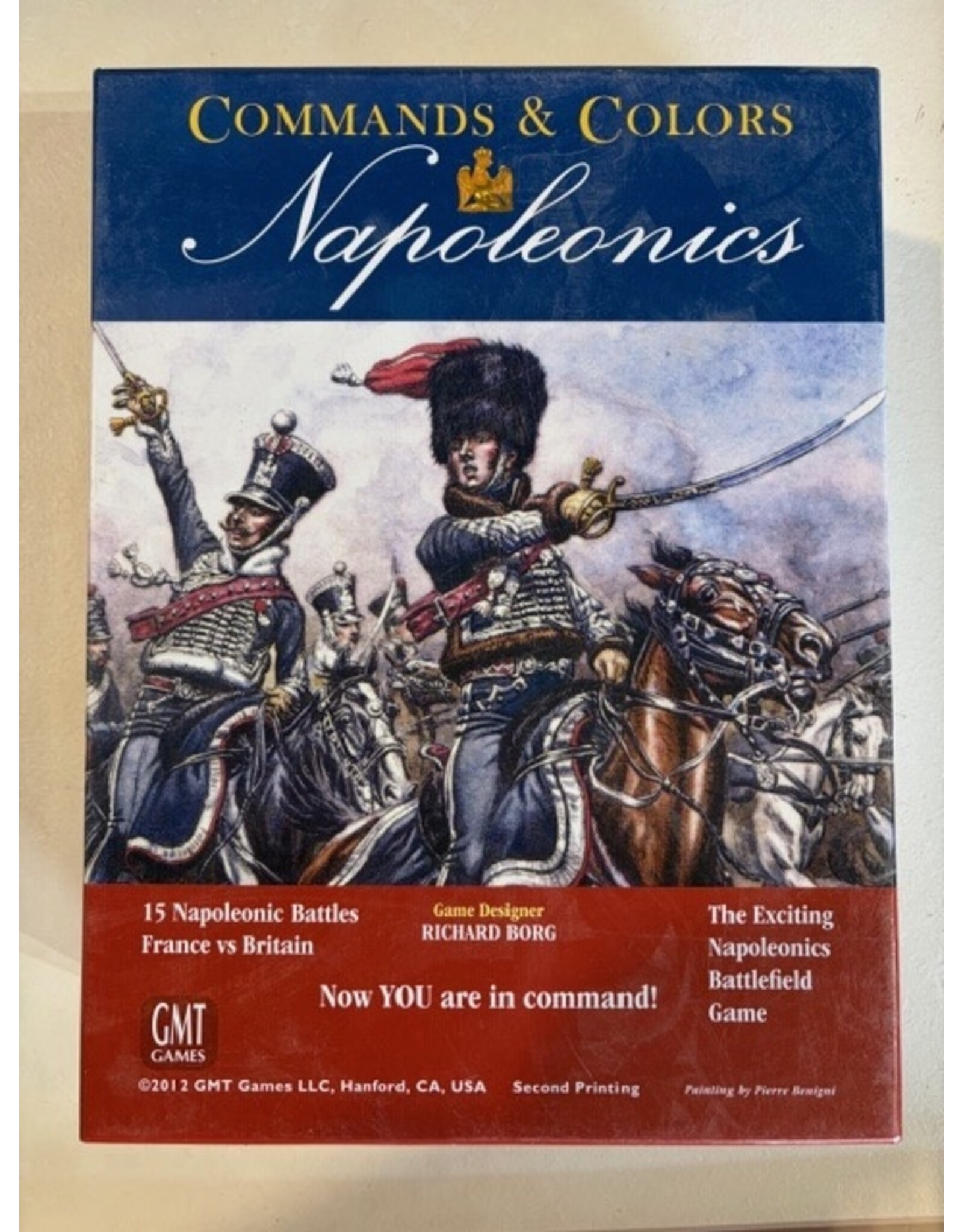 GMT Games Command and Colors Napoleonics Bundle (Base, + expansion #2,3,4,5 and 6) (Base game open + expansion NIS)