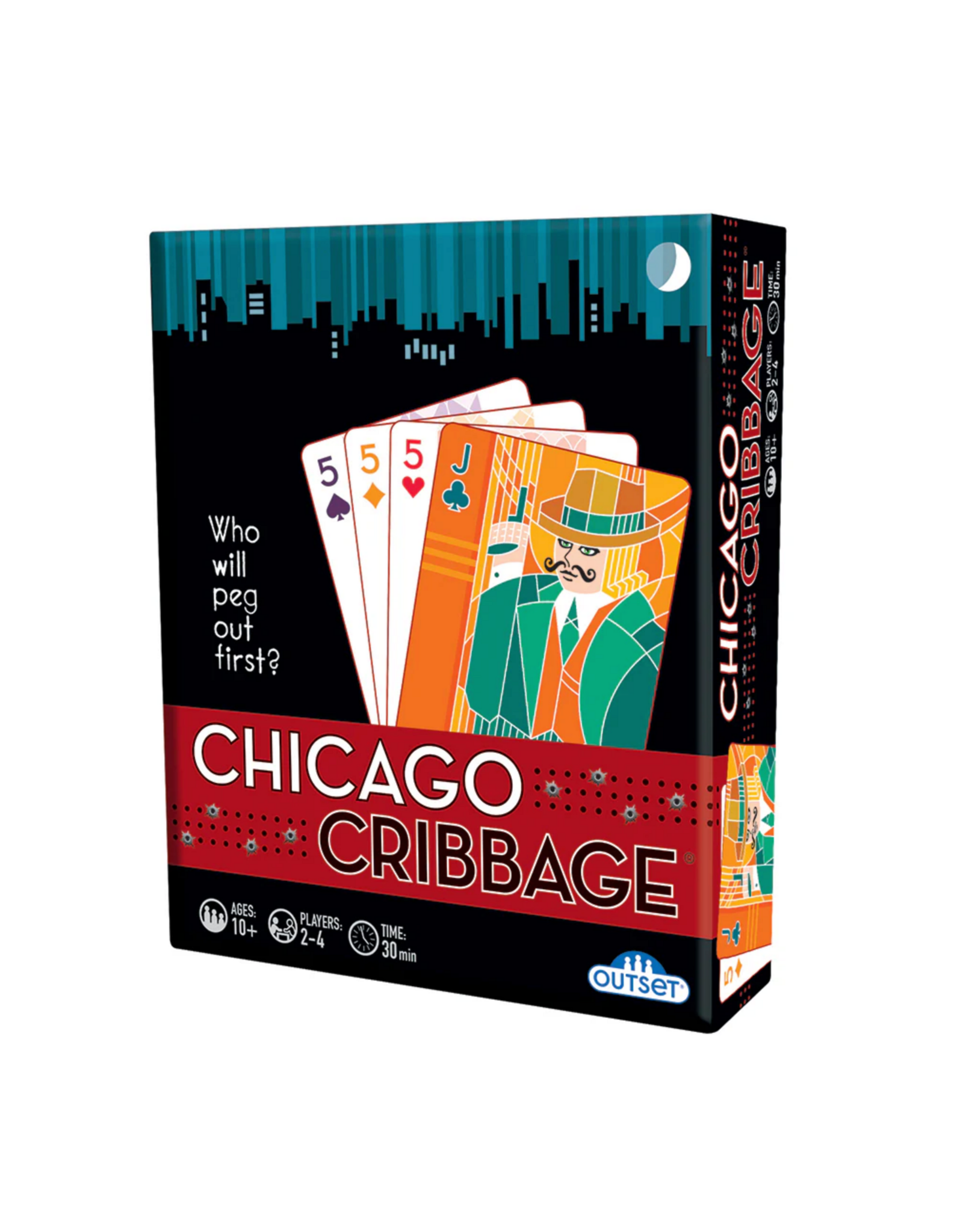 Outset Media Chicago Cribbage (2023) NIS Card Game