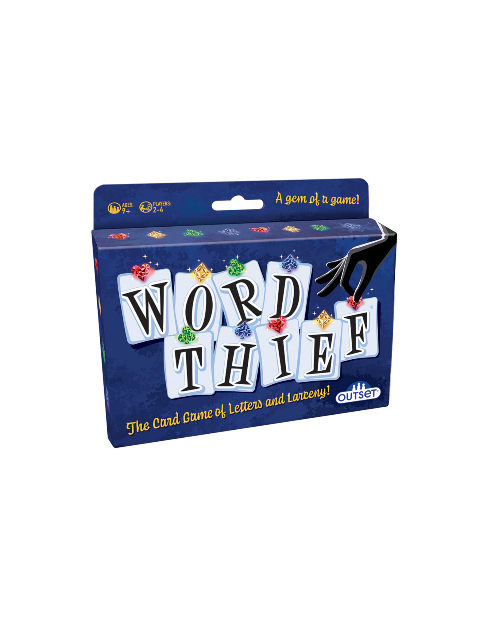 Outset Media Word Thief (1994) NEW Sleeved Card Game