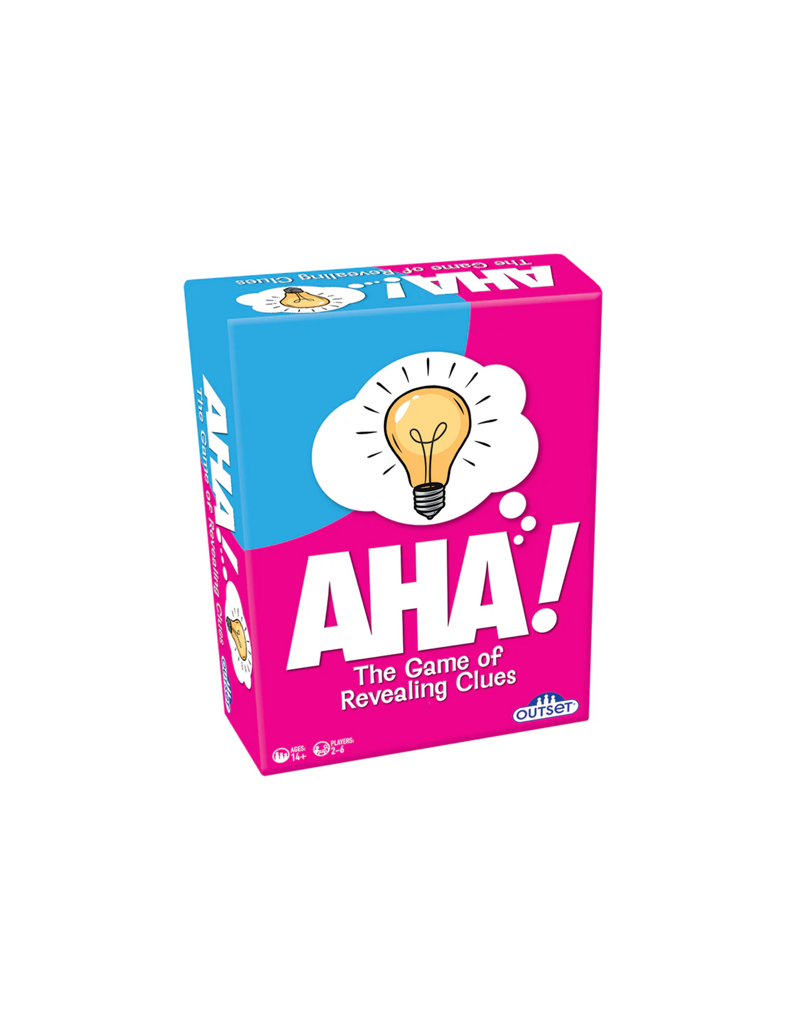 Outset Media Aha! The Game of Revealing Clues (2025) NIS Card Game