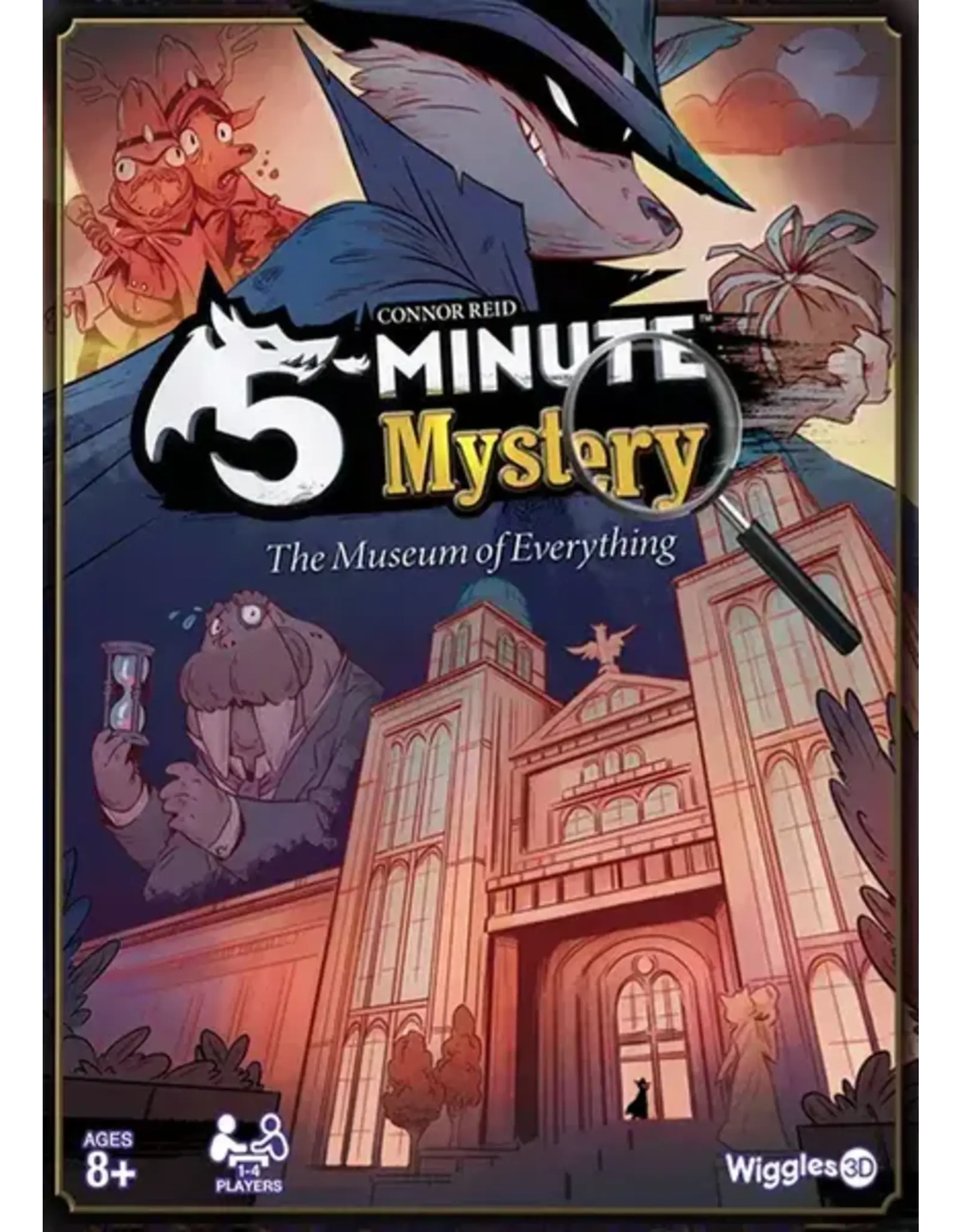 Wiggles 3D 5-Minute Mystery (2020) NEW Sleeved Board Game with 3d printed tray