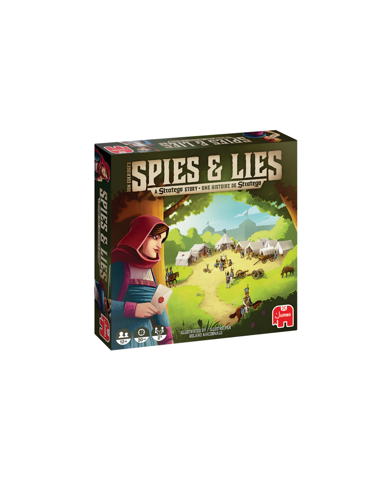 Jumbo Spies & Lies: A Stratego Story (2019) NIS Board Game