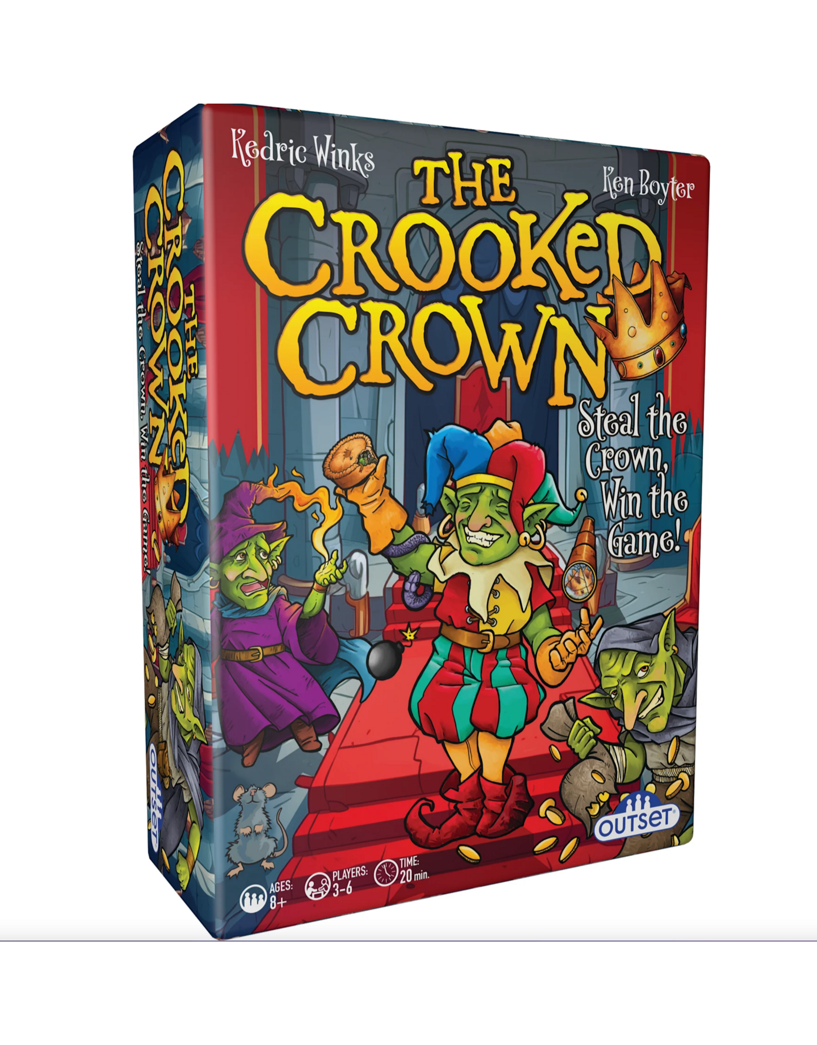Outset Media The Crooked Crown (2024) NIS Board Game