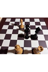 CHH Chess set with matching leatherette chess board