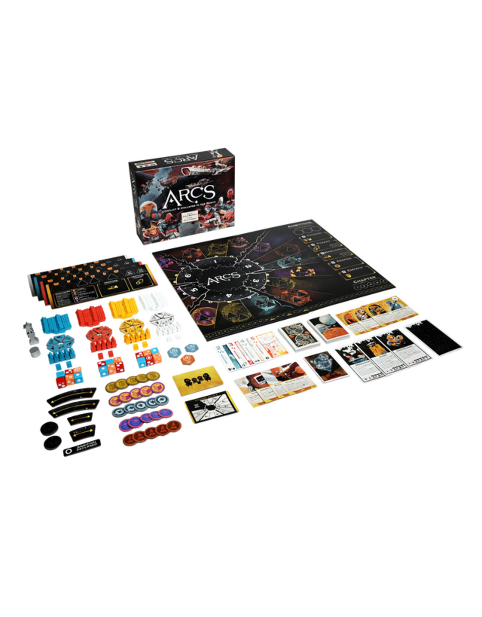 Leder Games Arcs NIS Board Game (2024) Fully Sleeved NEW