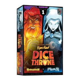 Roxley Dice Throne: Season One Rerolled – Battle 1: Barbarian v. Moon Elf (2021) NIS Board Game
