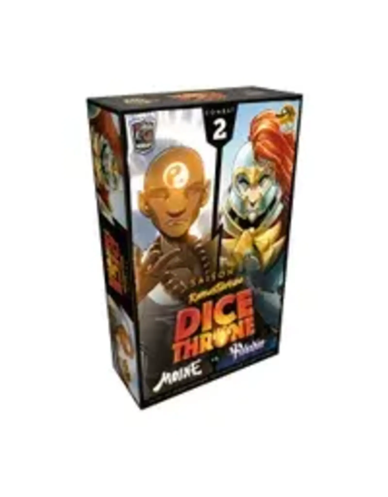 Roxley Dice Throne: Season One ReRolled – Monk v. Paladin (2021) NIS Board Game