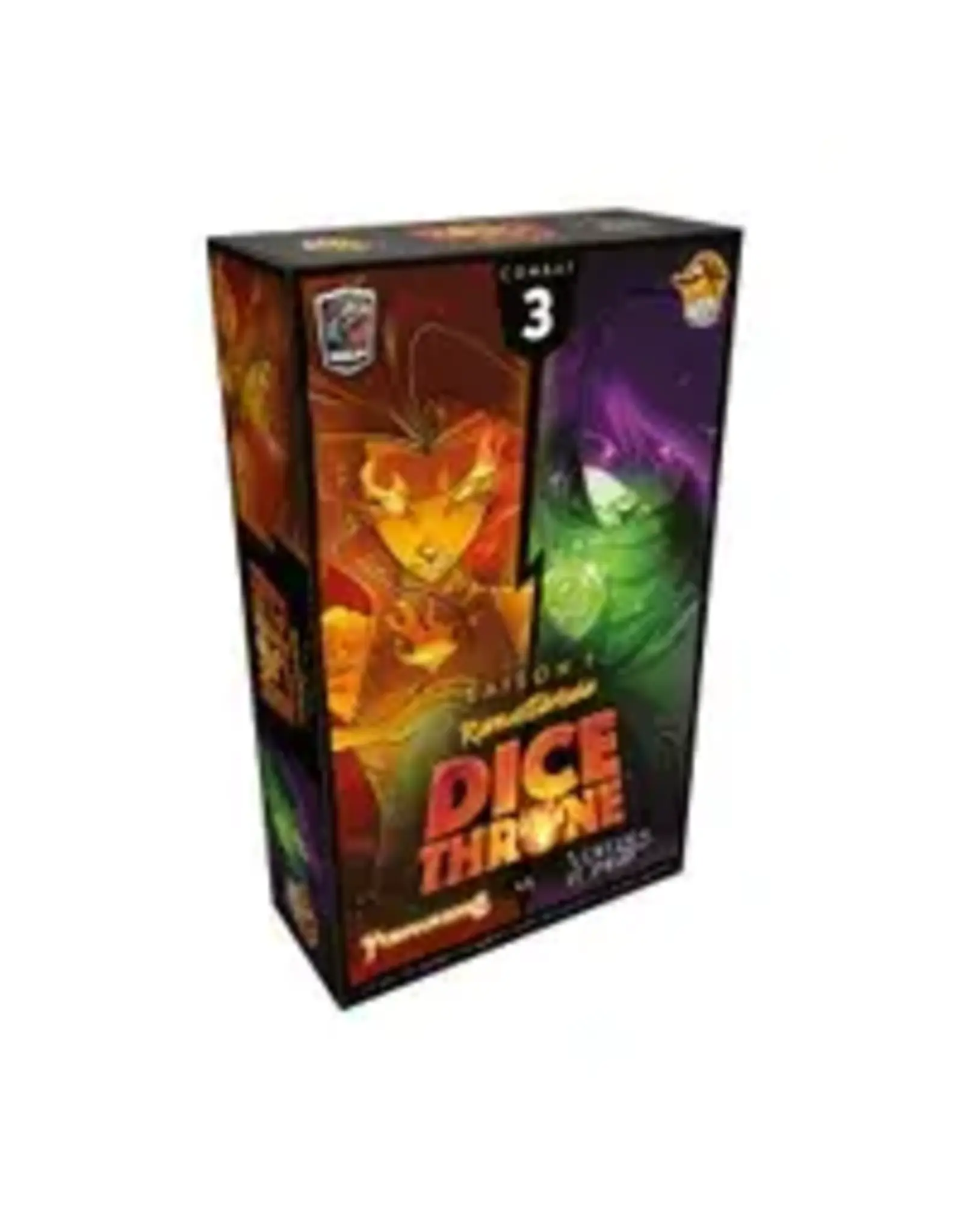 Roxley Dice Throne: Season One ReRolled – Pyromancer v. Shadow Thief (2021) NIS board Game