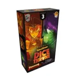 Roxley Dice Throne: Season One ReRolled – Pyromancer v. Shadow Thief (2021) NIS board Game