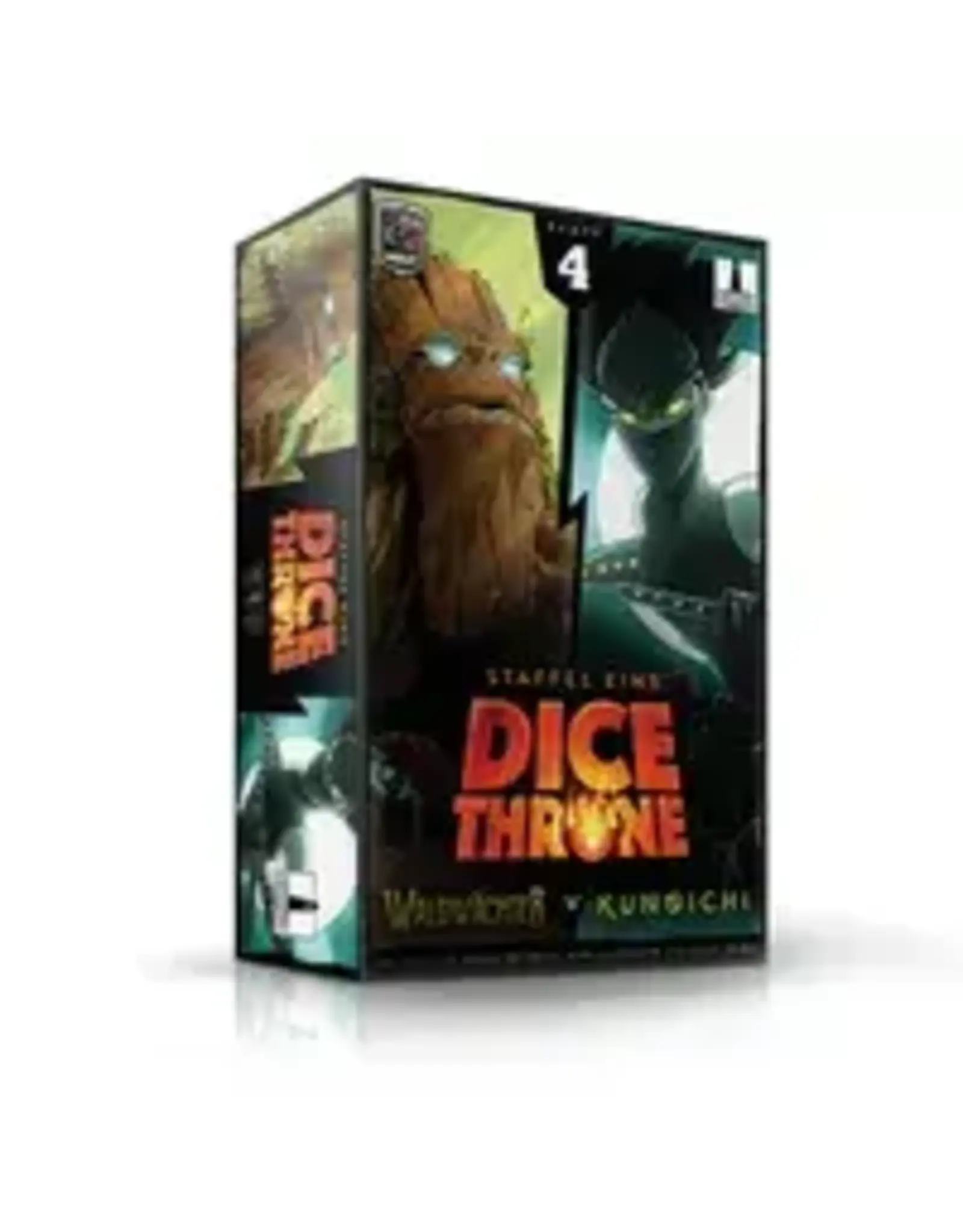 Roxley Dice Throne: Season One ReRolled – Treant v. Ninja (2020) NIS Board Game