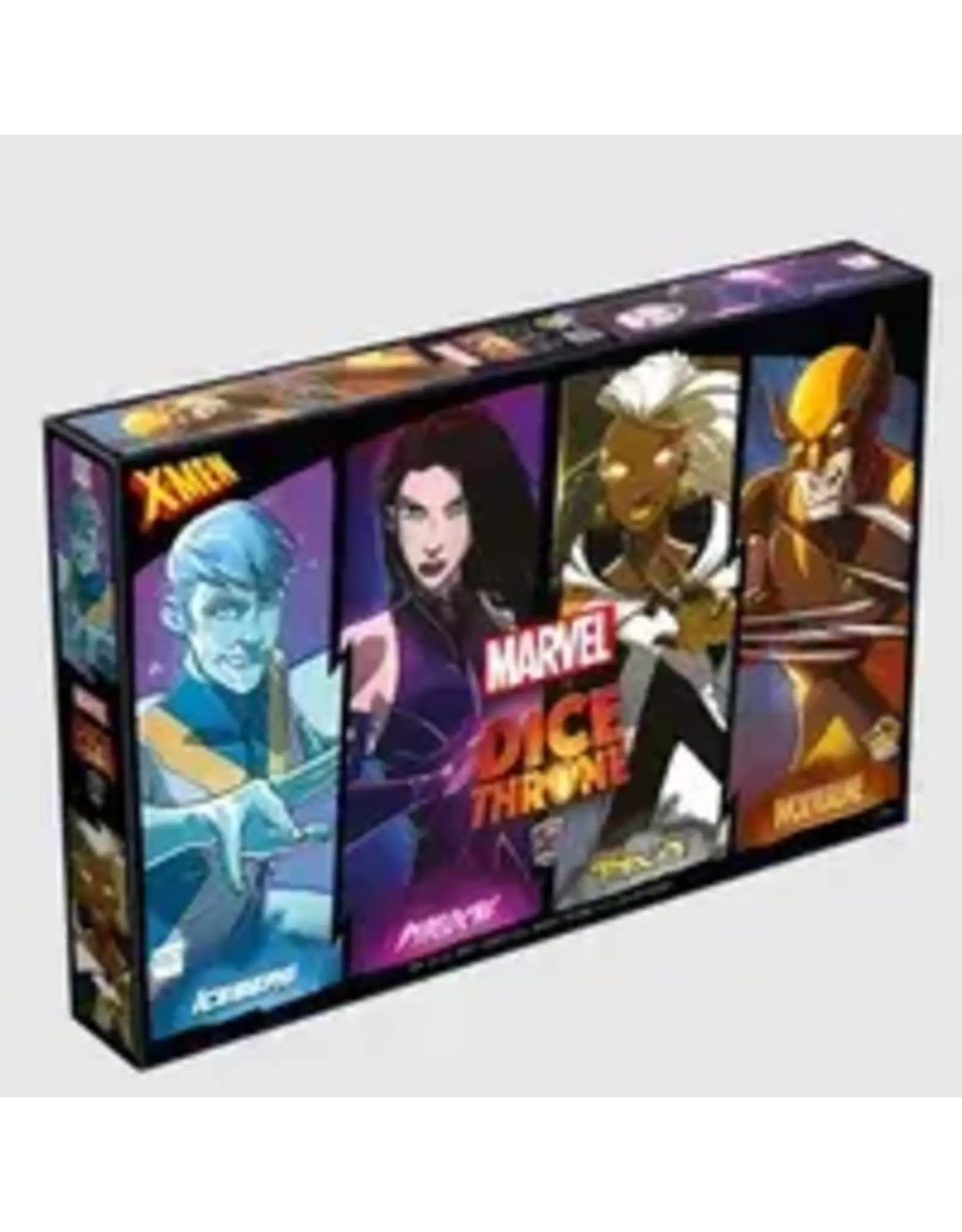 Roxley Marvel Dice Throne: X-Men Box 1– Iceman v. Psylocke v. Storm v. Wolverine (2025) Fully Sleeved NEW