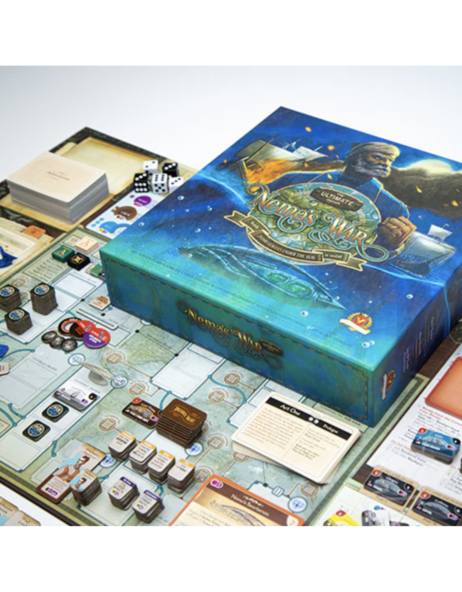 Victory Point Games Nemo's War Ultimate Edition New Fully Sleeved