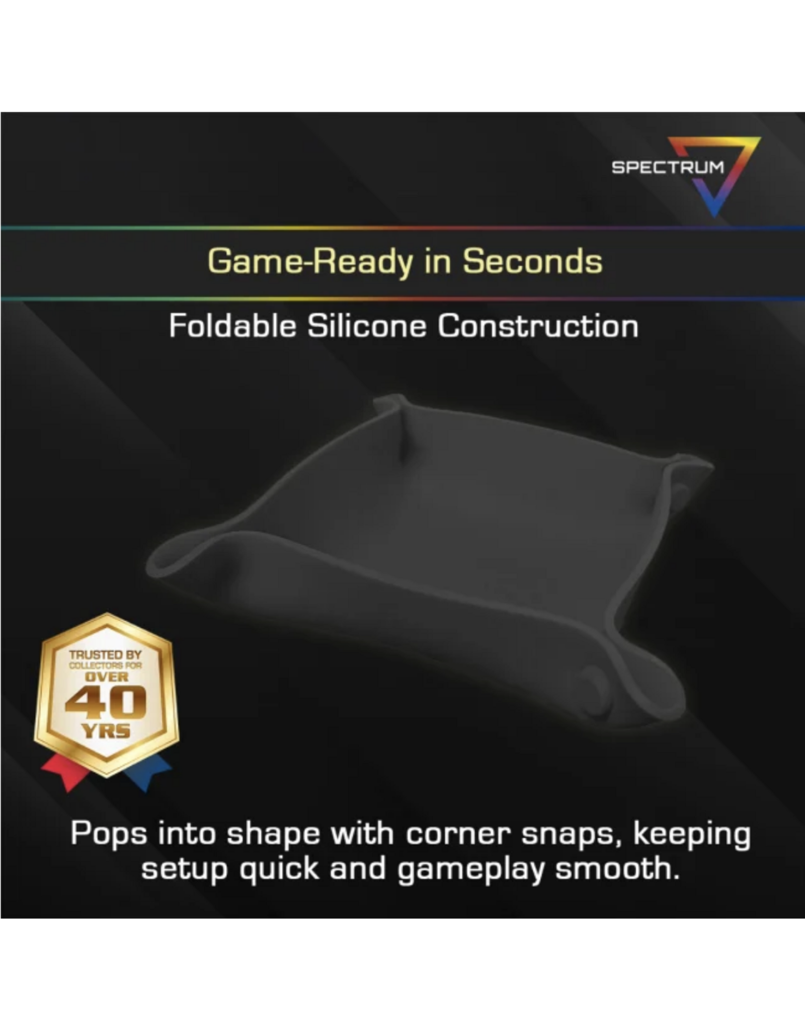 Spectrum Games Board Game - Bit Trays - Black