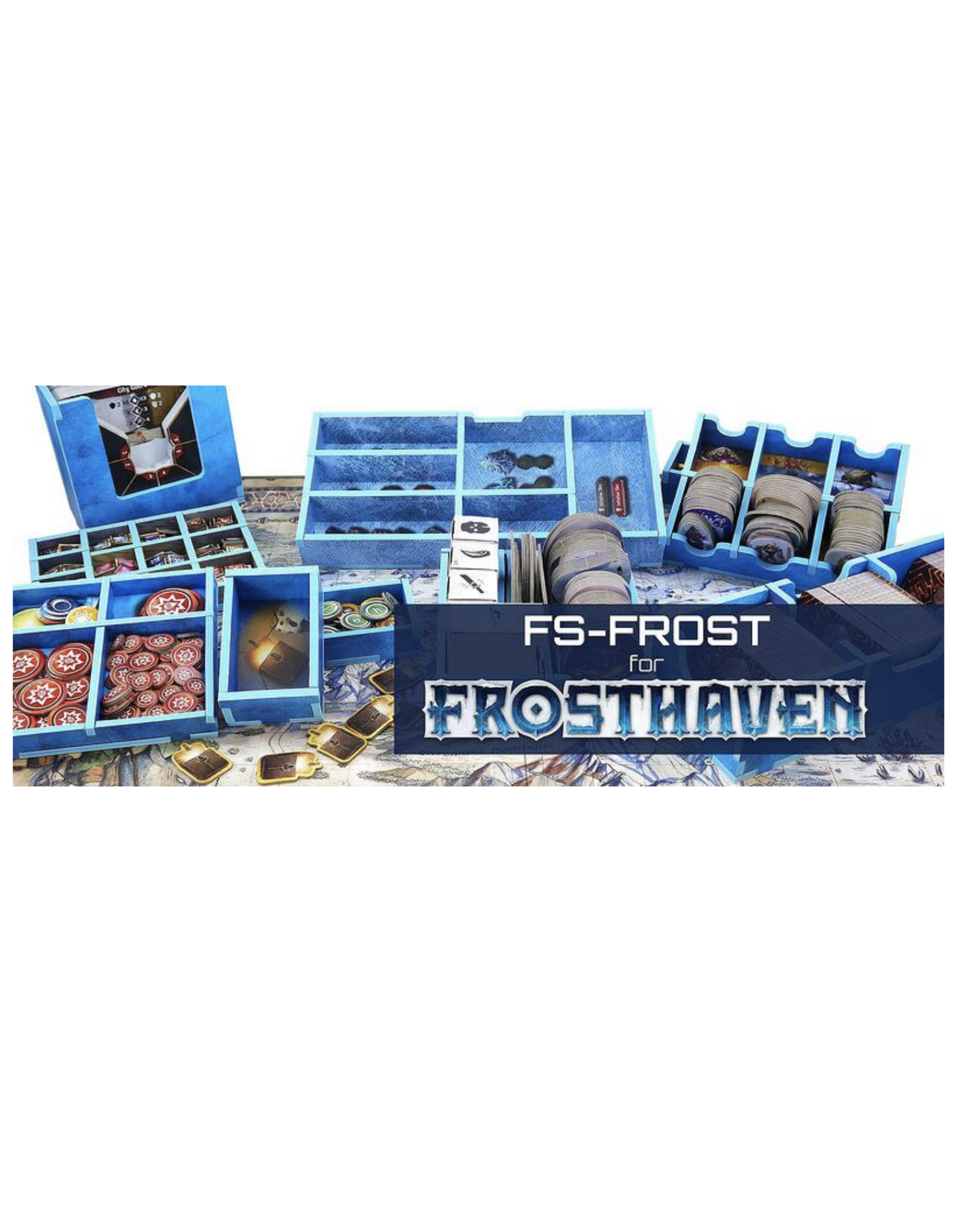 Folded Space FS - FROST for Frosthaven (Insert and Organiser)