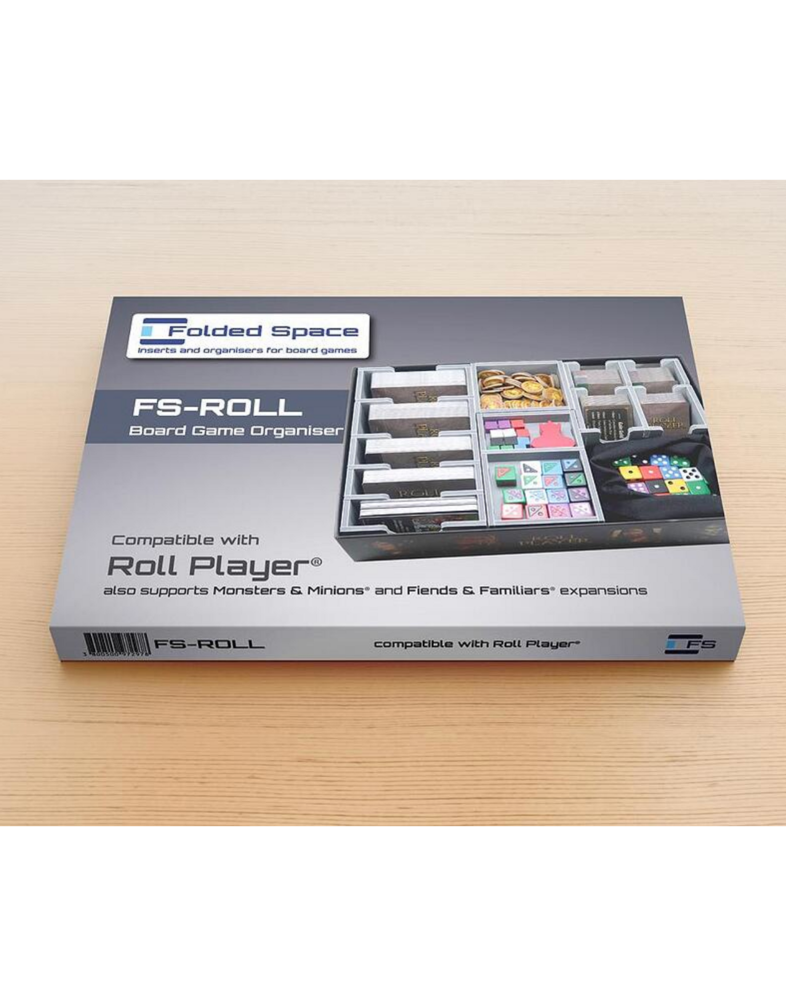 Folded Space FS - ROLL for Roll Player (Insert and Organiser)