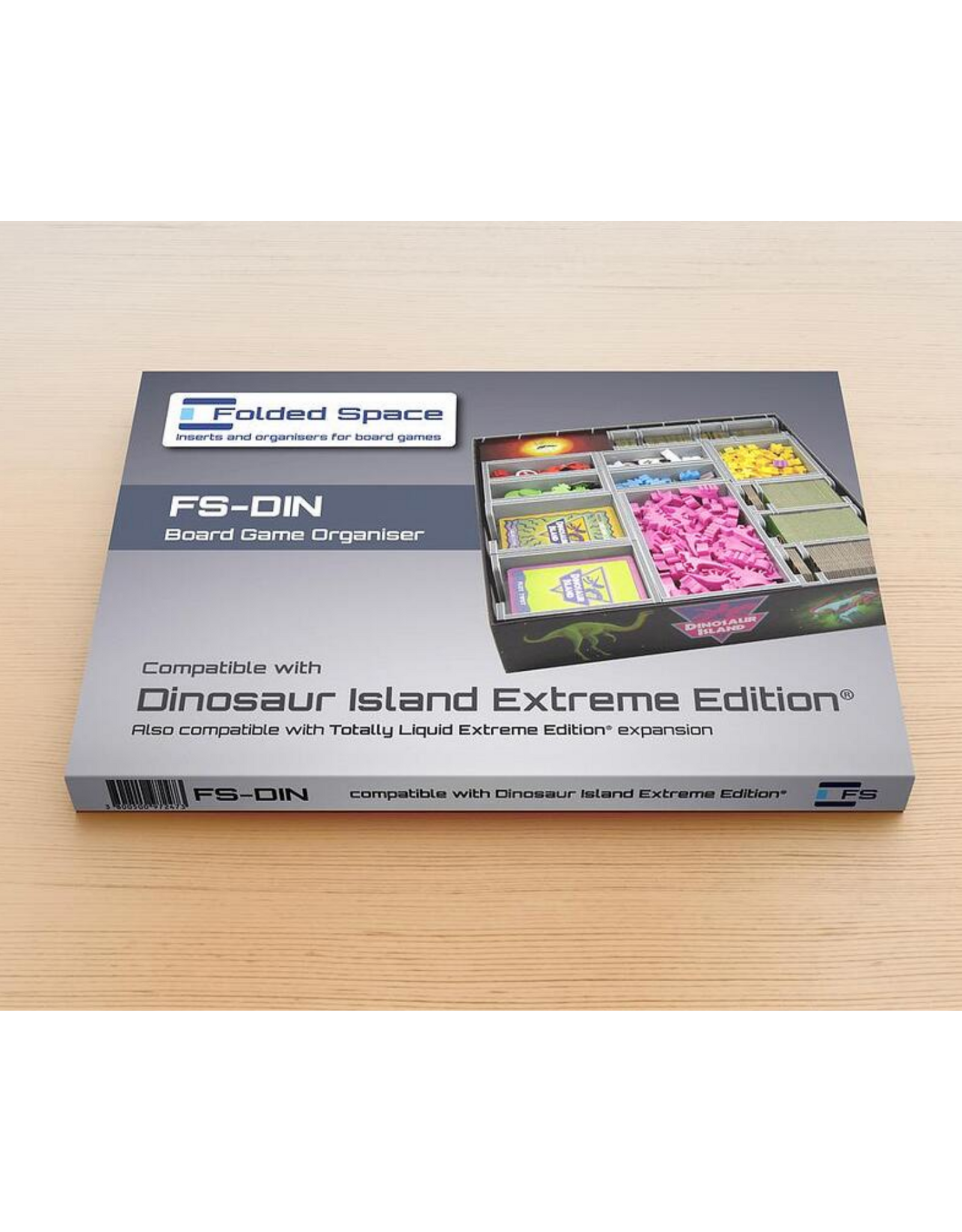 Folded Space FS - DIN for Dinosaur Island Extreme Edition (Insert and Organiser)