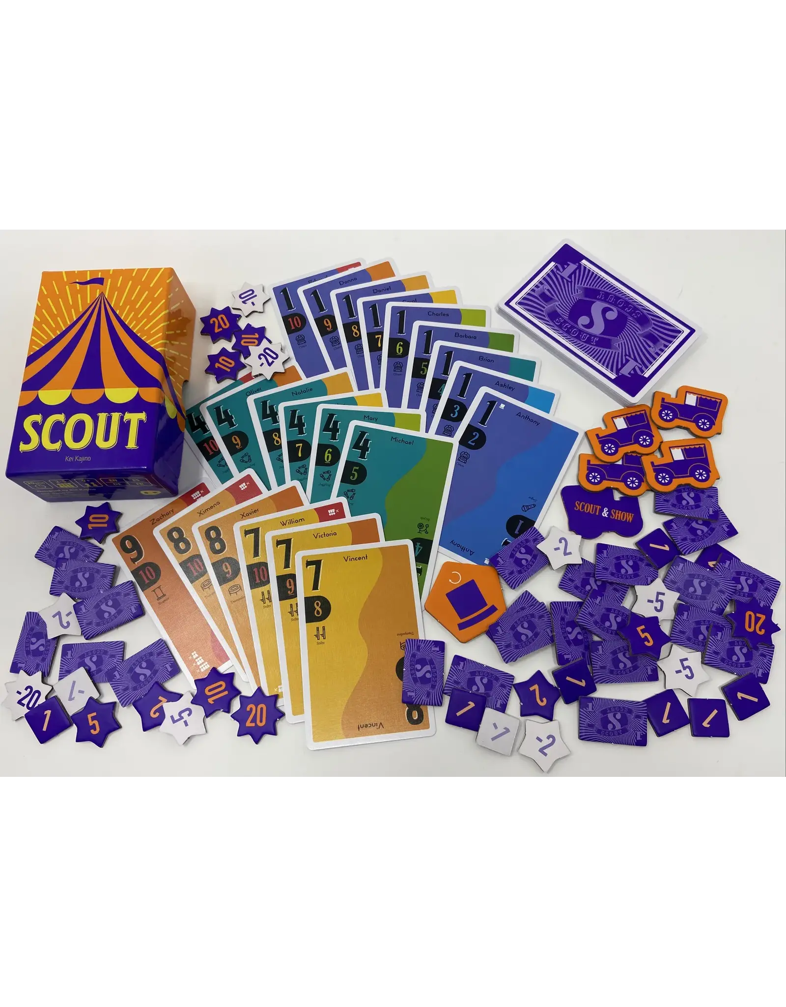 Oink Games Inc SCOUT (2019) New Fully Sleeved Card Game
