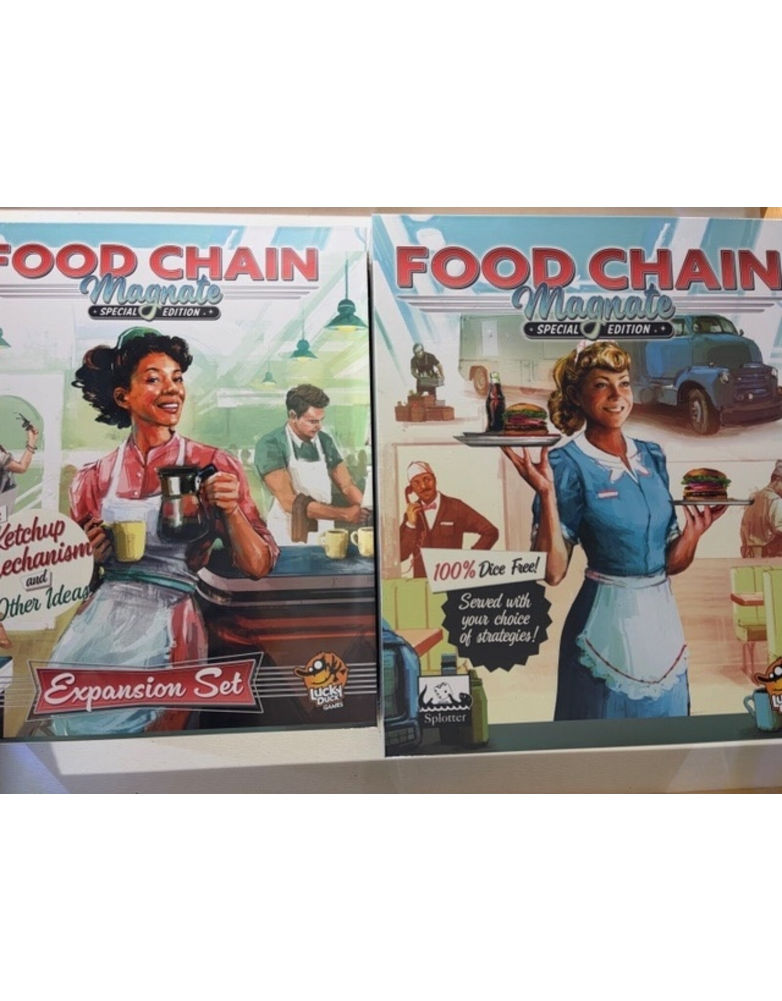 Lucky Ducks Games Food Chain Magnate: Collectors Pledge (2025) Fully Sleeved