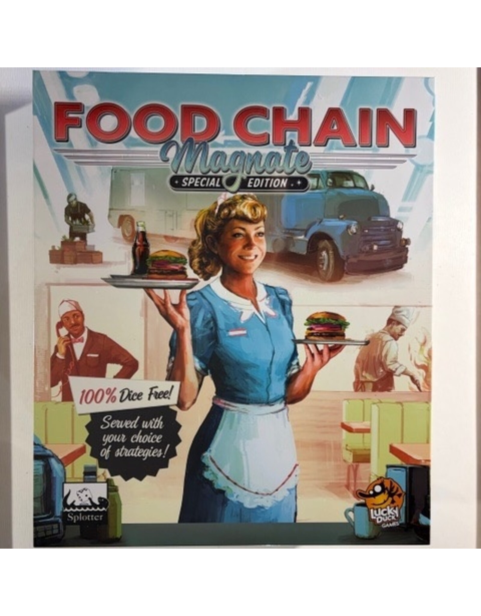 Lucky Ducks Games Food Chain Magnate: Collectors Pledge (2025) Fully Sleeved