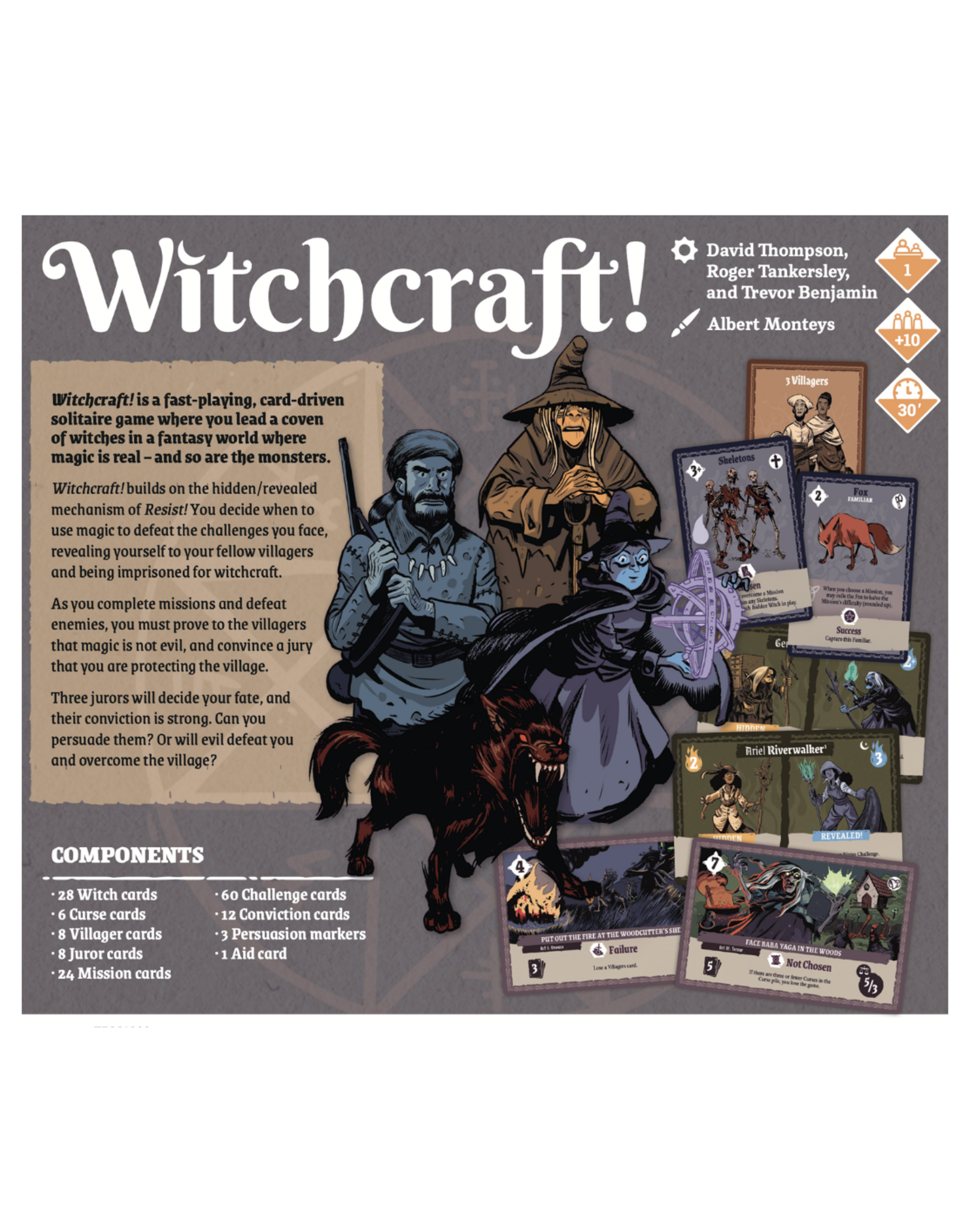 Salt & Pepper Games Witchcraft! (2023) New Fully Sleeved