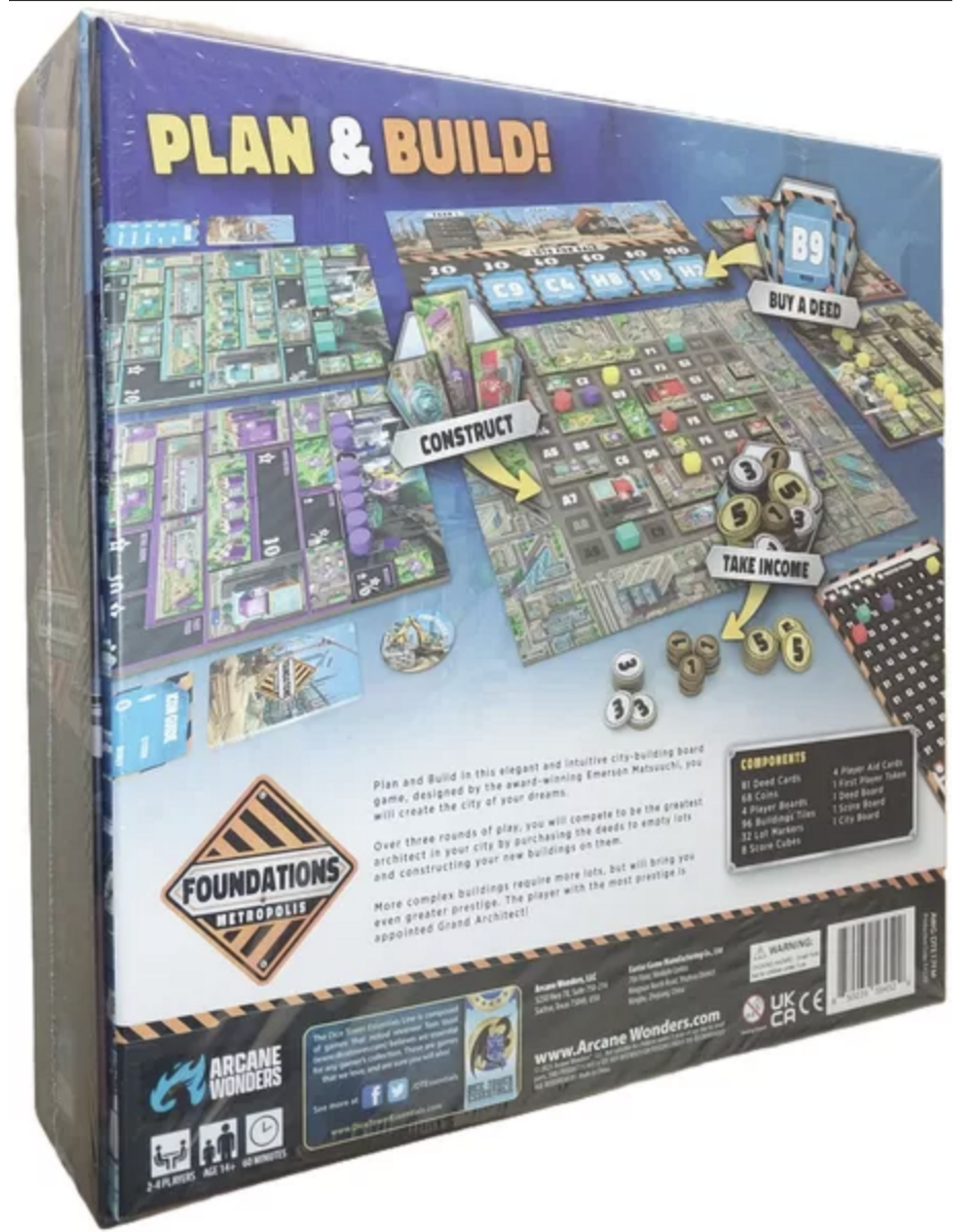 Arcane Wonders Foundations of Metropolis (2024) New Fully Sleeved