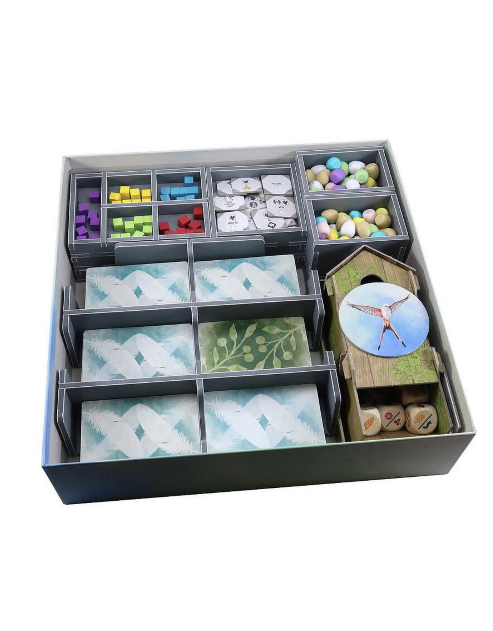 Stonemaier Wingspan (2019)  Bundle Asia, European, Oceania expansions, Fan Designed Card Packs Set 1, 1 WIngspan Playmat, Folded Space Insert, Sleeves