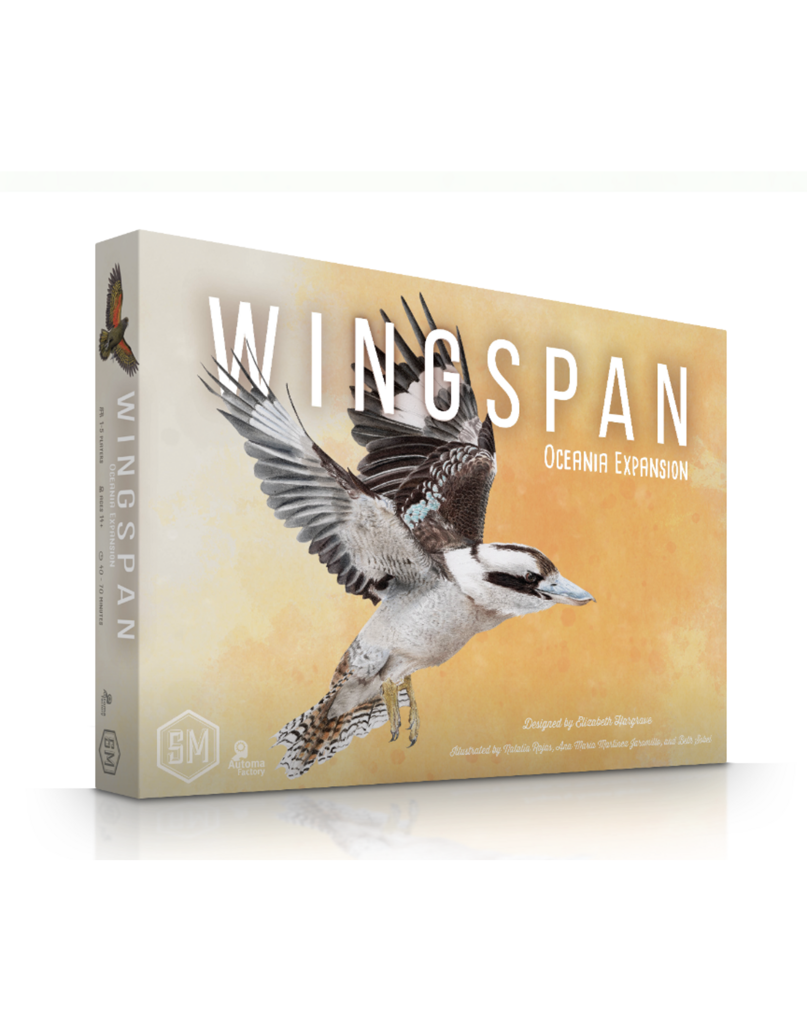 Stonemaier Wingspan (2019)  Bundle Asia, European, Oceania expansions, Fan Designed Card Packs Set 1, 1 WIngspan Playmat, Folded Space Insert, Sleeves