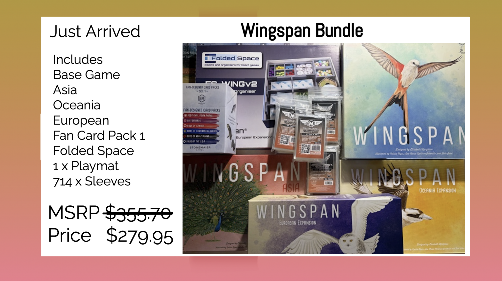 Wingspan Bundle Jan 23