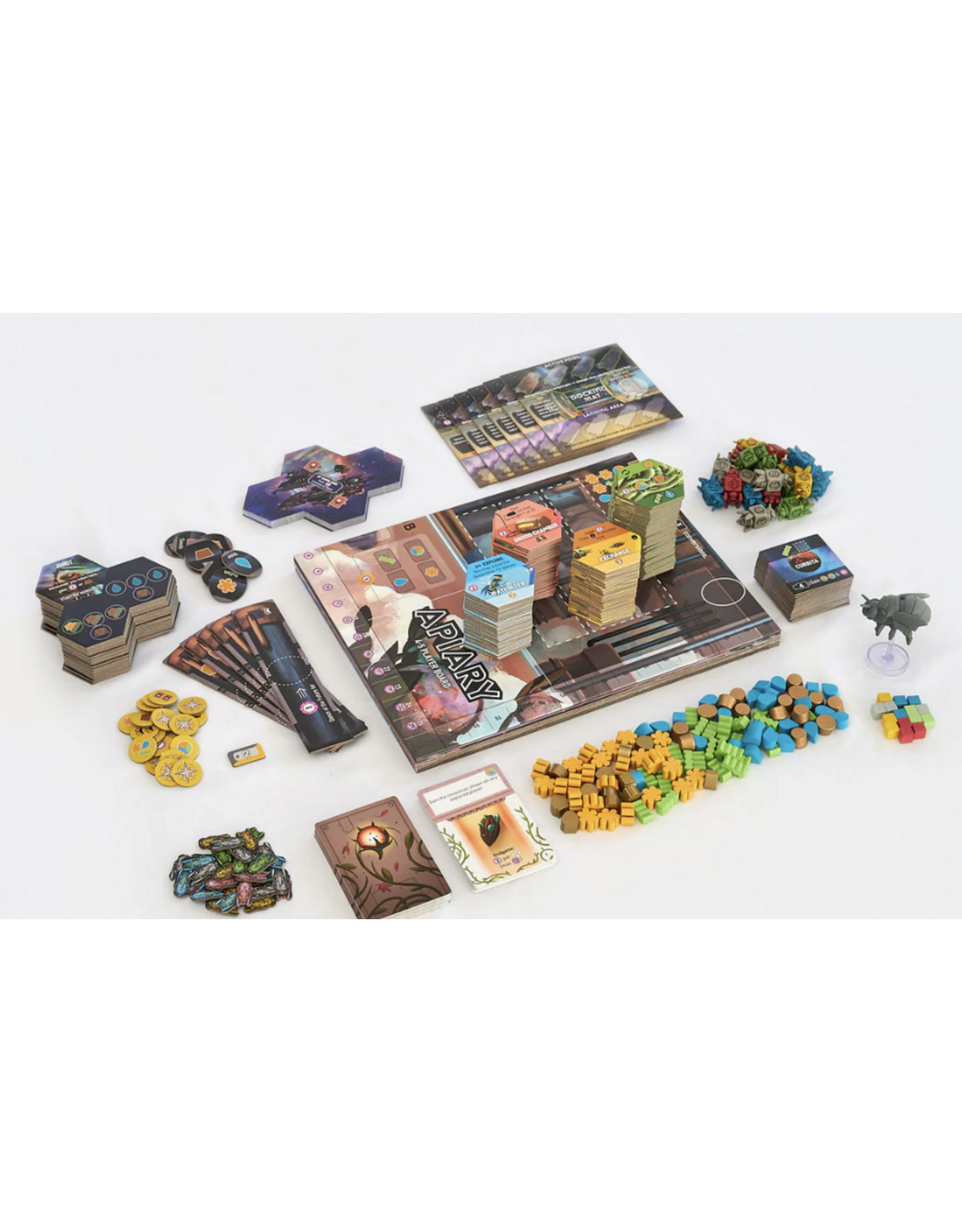 Stonemaier Apiary (2023) ,  Apiary: Expanding the Hive (2024) With Mayday premium Slevees