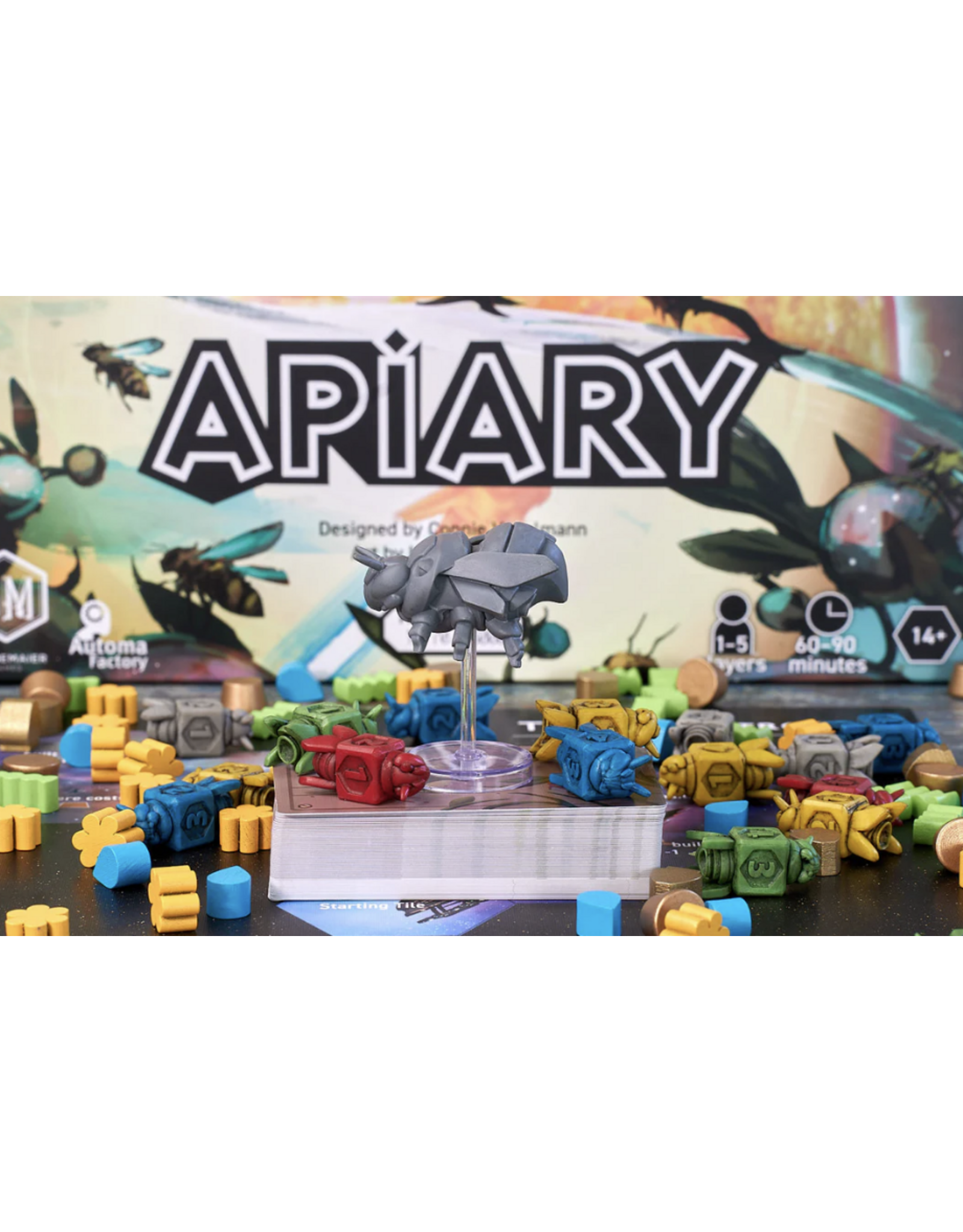 Stonemaier Apiary (2023) ,  Apiary: Expanding the Hive (2024) With Mayday premium Slevees