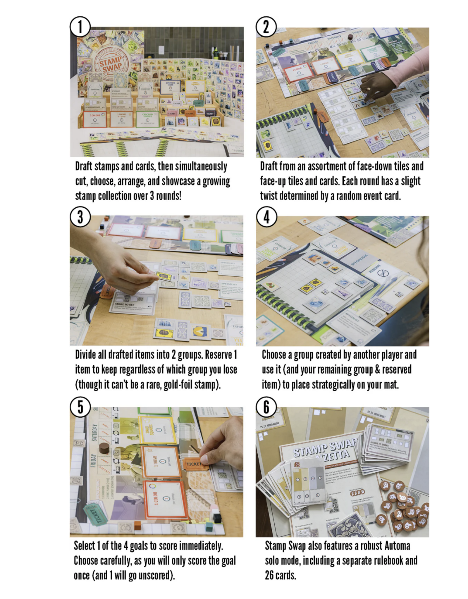 Stonemaier Stamp Swap (2024) NIS Fully Sleeved