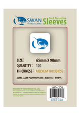 Swan Panasia Games 65x90mm -120 pack, Medium Thickness Sleeves (SWN-208)
