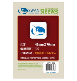 Swan Panasia Games 45x70mm -120 pack, MediumThickness Sleeves (SWN-202)