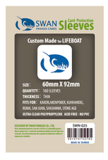 Swan Panasia Games 60x92mm - 160 Pack, Thin Sleeves (SWN-025)